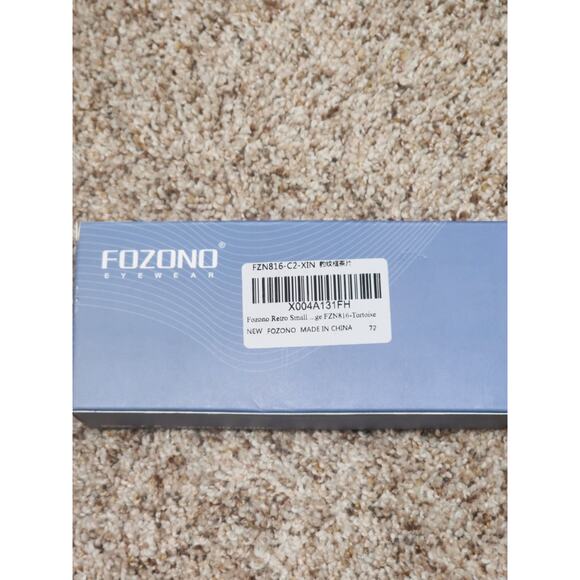 Fozono iwear Early First Brown Tortoise Cat Eye women's New - Picture 10 of 10